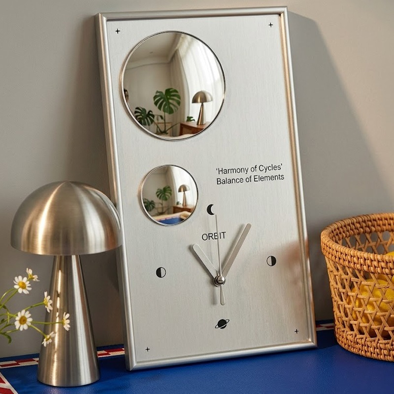 Luxury Watch Wall Clock - Magnetic Attraction Wall Clock Luxury Living