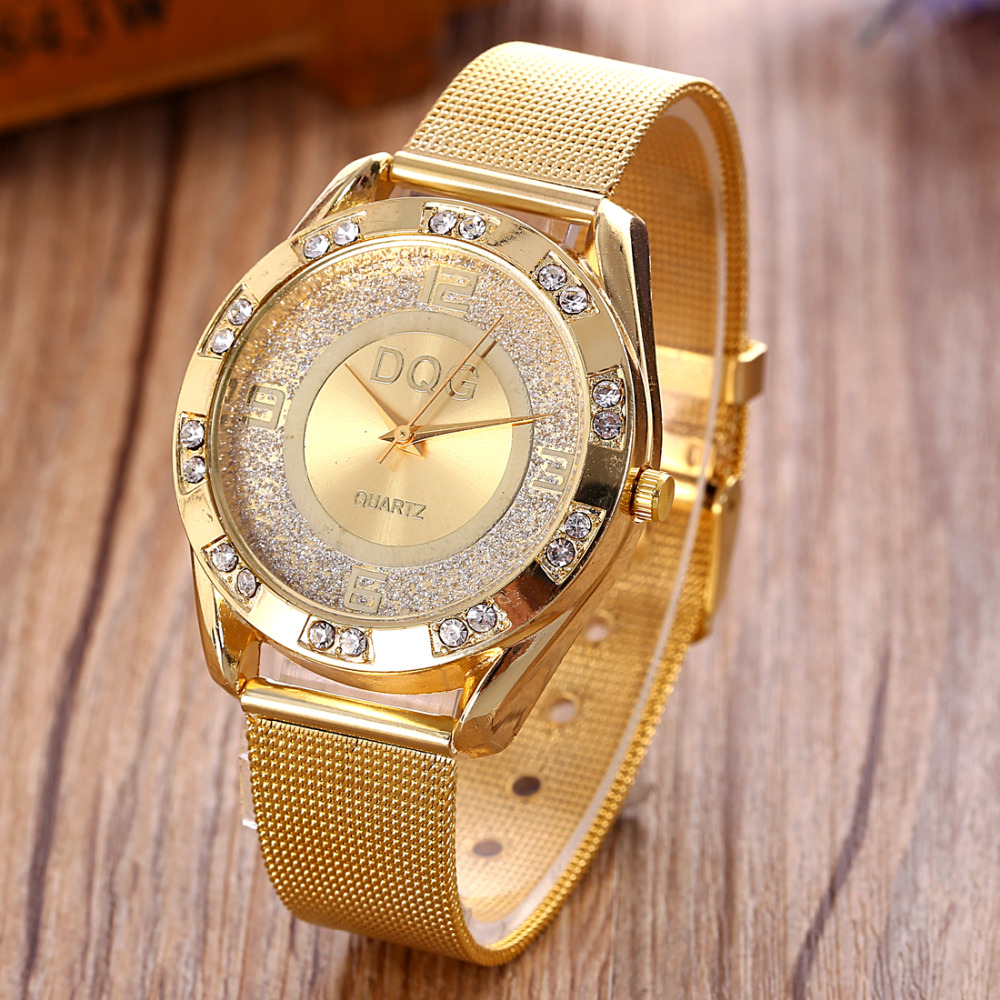 Luxury Watch Brand For Women - Luxury Brand Gold Stainless Steel Straps