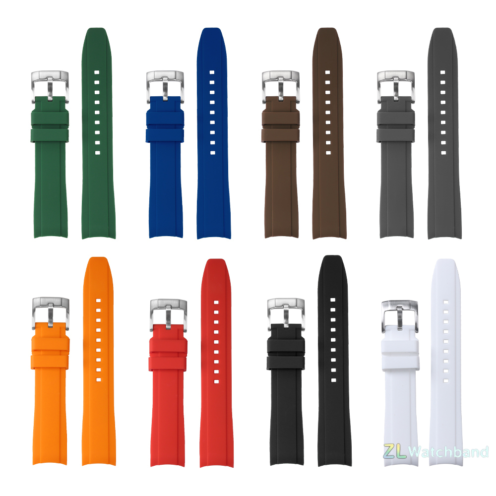 20mm 22mm Soft Rubber Watch St - Luxury Watch With Rubber Strap recension och pris