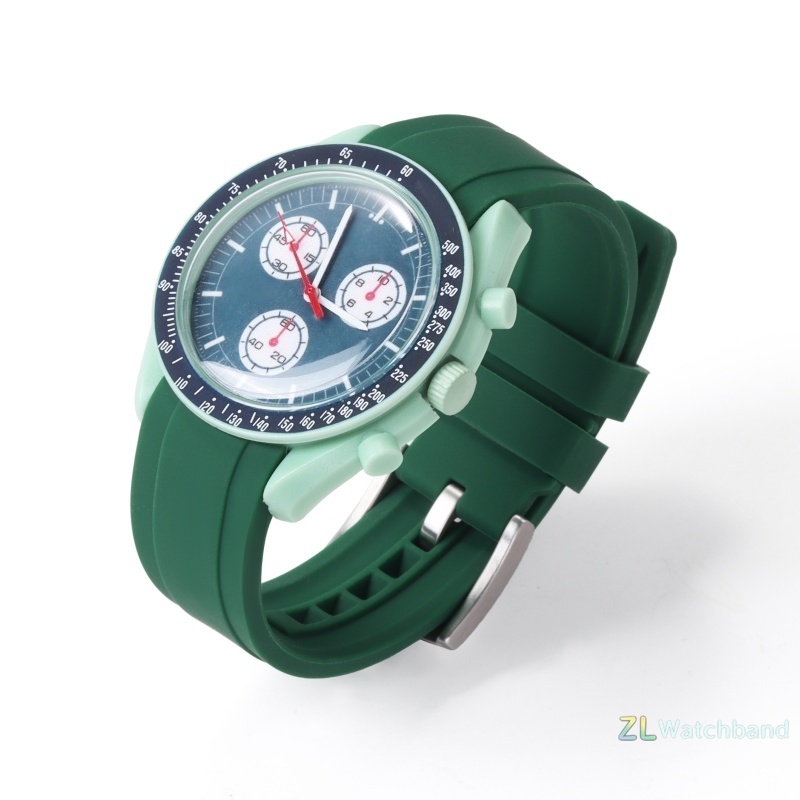 20mm 22mm Soft Rubber Watch St - Luxury Watch With Rubber Strap recension och pris