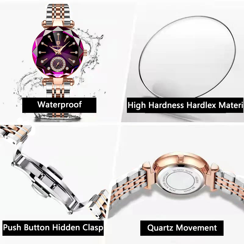POEDAGAR Luxury Brand Ladies W - Luxury Watch Brand For Women recension och pris