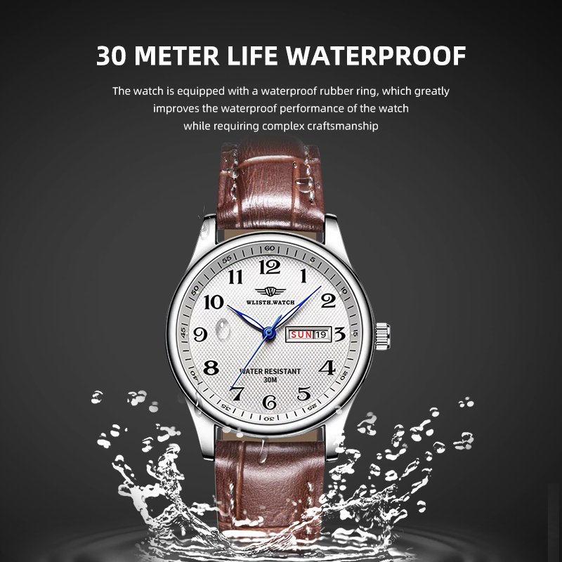 WLISTH Luxury Brand Men's Watc - Luxury Watch Arabic recension och pris