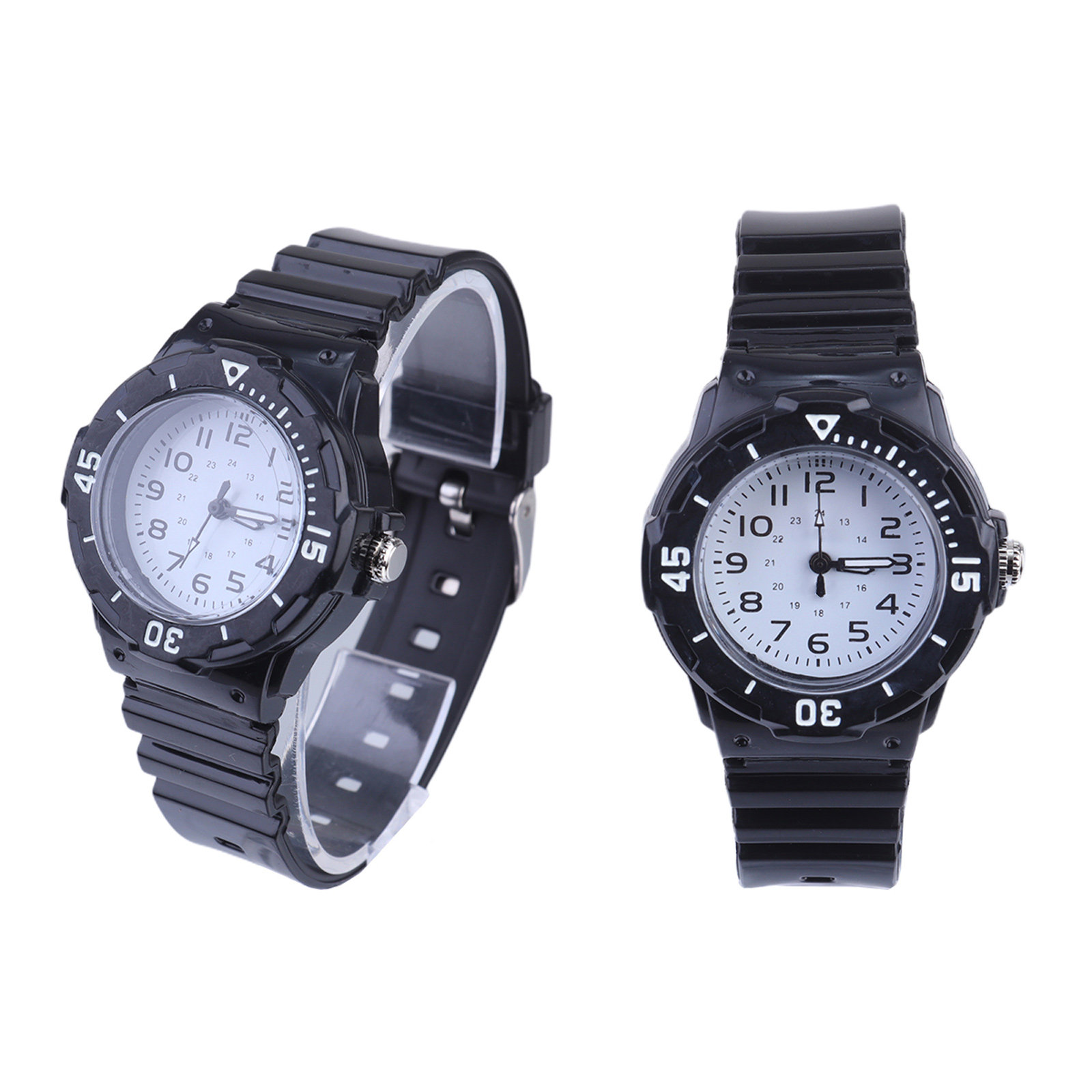 Kids Quartz Watch Black White  - Luxury Watch Gold And Black recension och pris