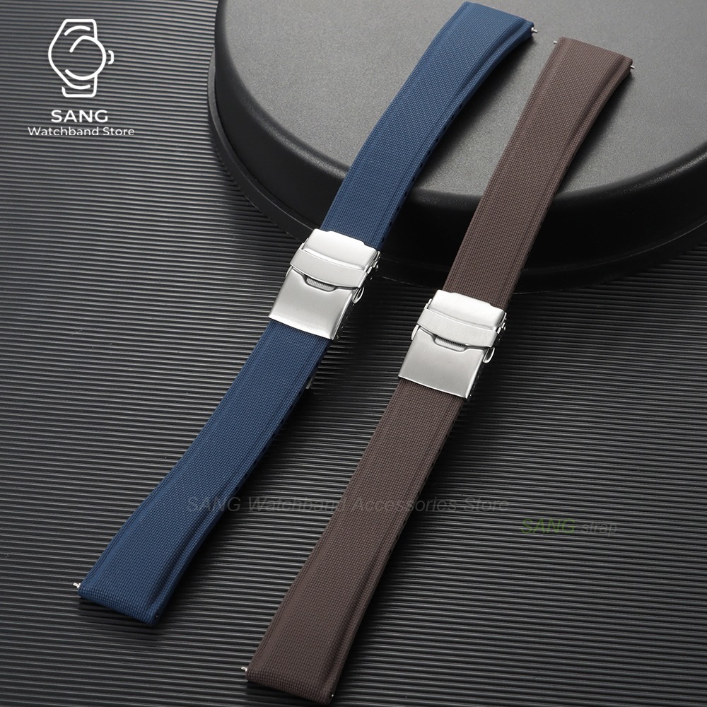 20mm 21mm 22mm Fluoro Rubber W - Luxury Watch With Rubber Strap recension och pris