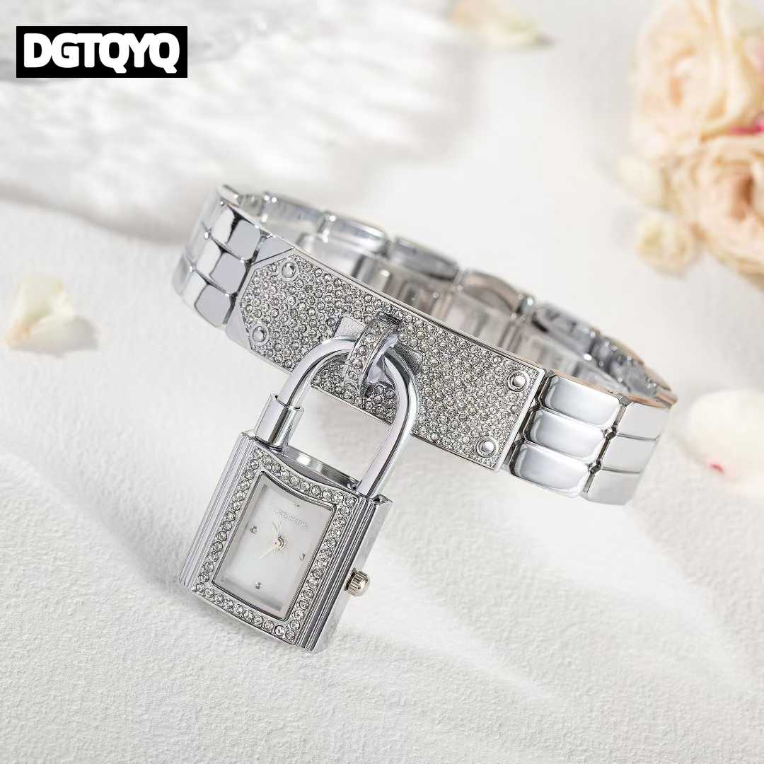 Ladies Sliver Detachable Lock  - Luxury Watch Arabic recension och pris