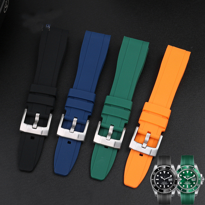 Curved Interface Rubber Strap  - Luxury Watch With Rubber Strap recension och pris