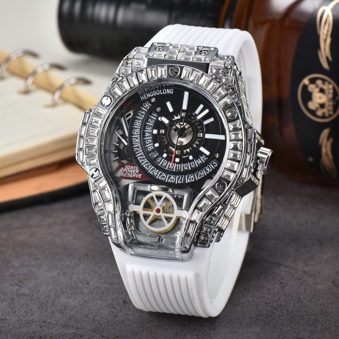 Full diamond Case Business Lux - Luxury Watch Arabic recension och pris