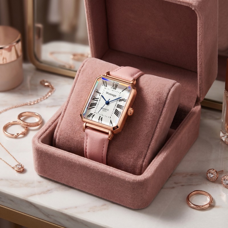 Fashion Rectangle Quartz Watch - Luxury Watch Brand For Women recension och pris