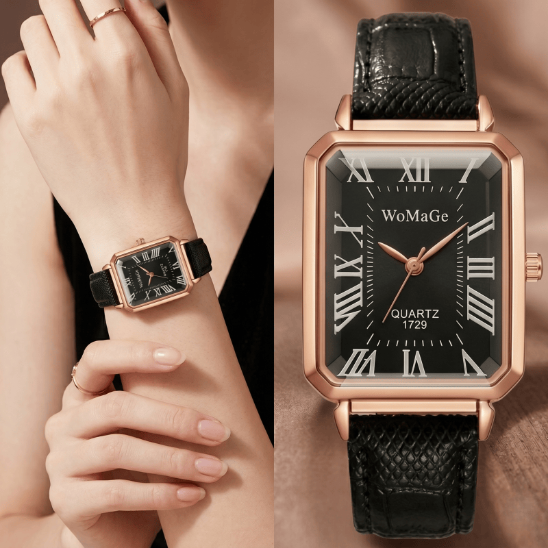 Fashion Rectangle Quartz Watch - Luxury Watch Brand For Women recension och pris