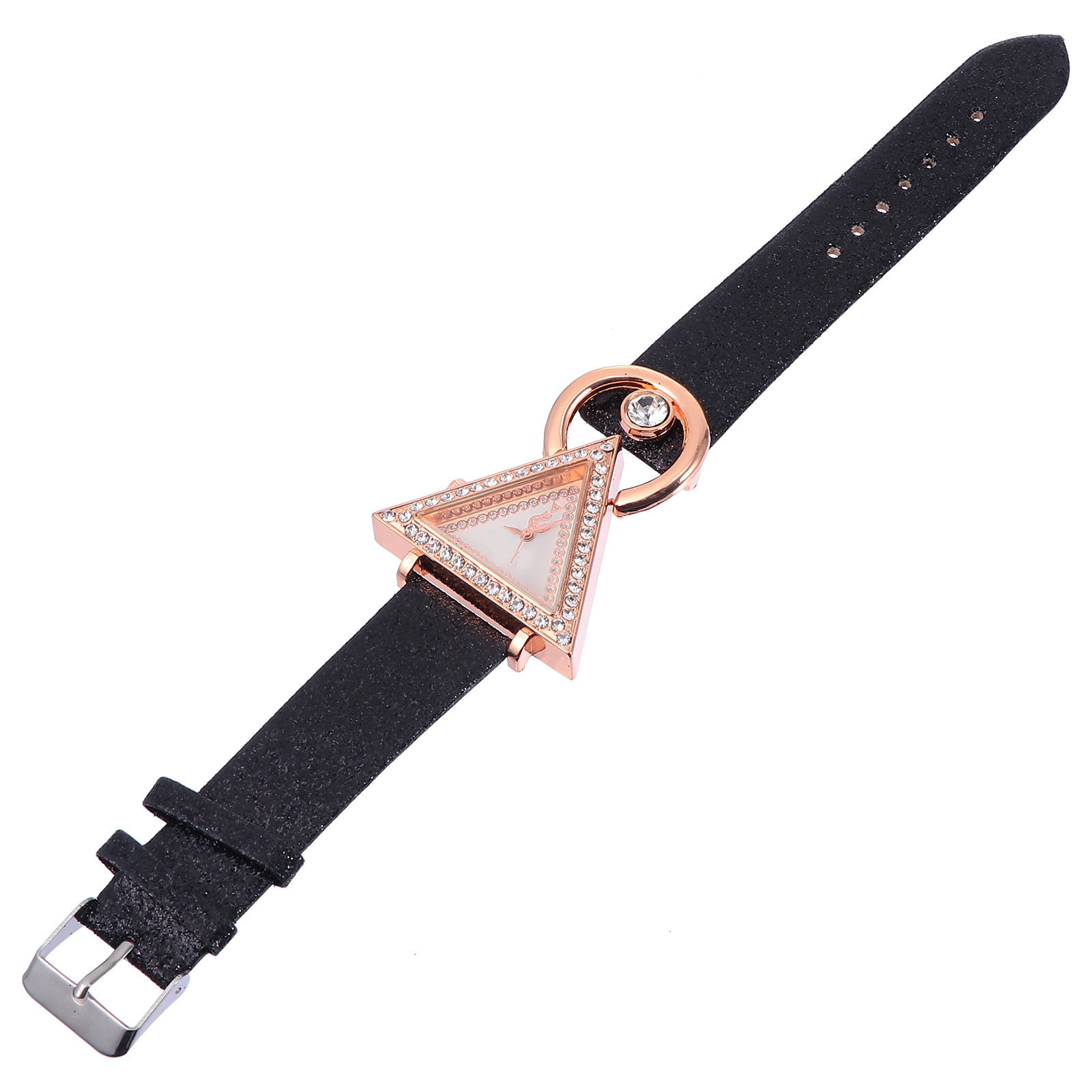 1 pcs Watch Women Quartz Gift  - Luxury Watch Gold And Black recension och pris