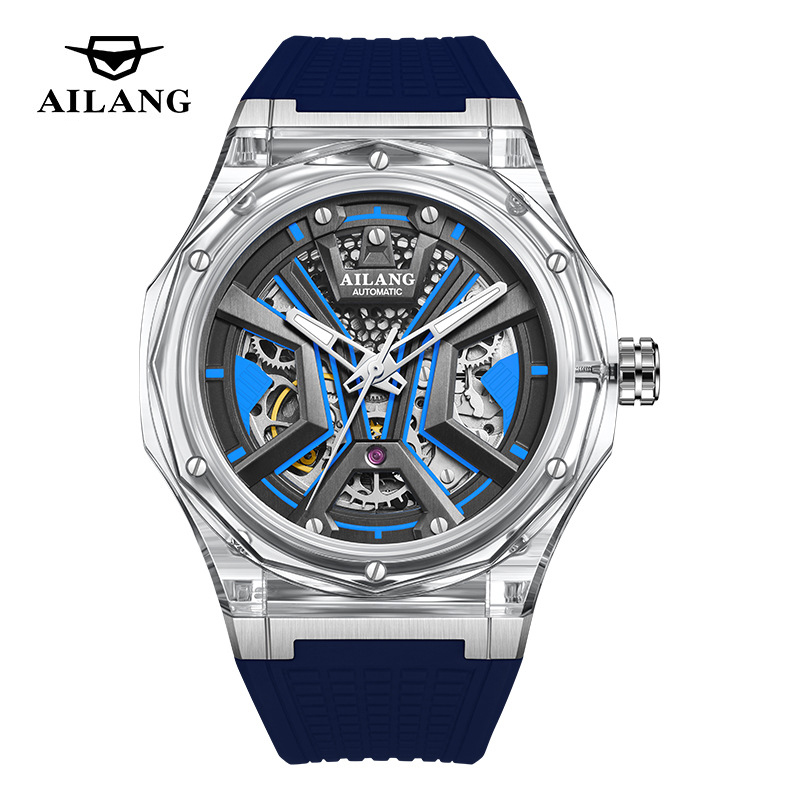 AILANG Brand Sports Men Mechan - Luxury Watch With Rubber Strap recension och pris