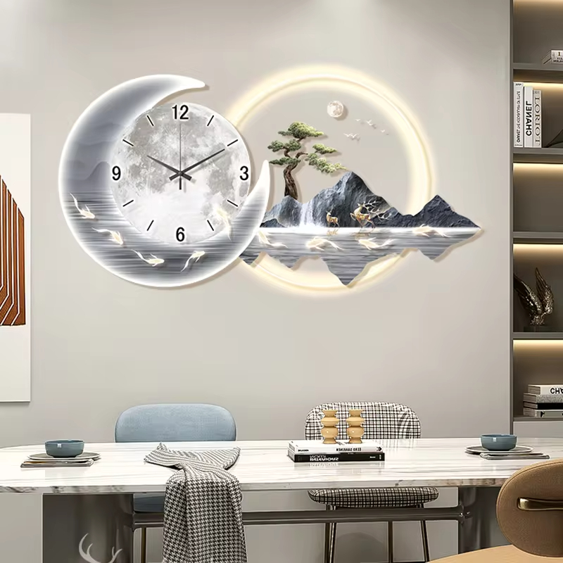Fashion Luxury Clock Wall Chin - Luxury Watch Wall Clock recension och pris
