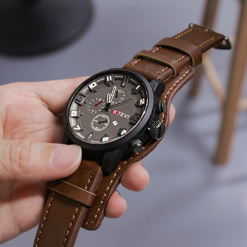 Fashion Arabic Dial Men Quartz - Luxury Watch Arabic recension och pris