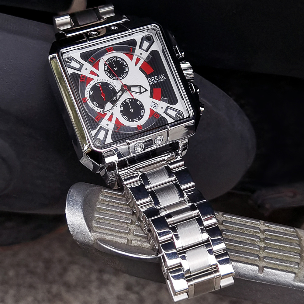 New Luxury Top Brand Chronogra - Luxury Watch With Rubber Strap recension och pris