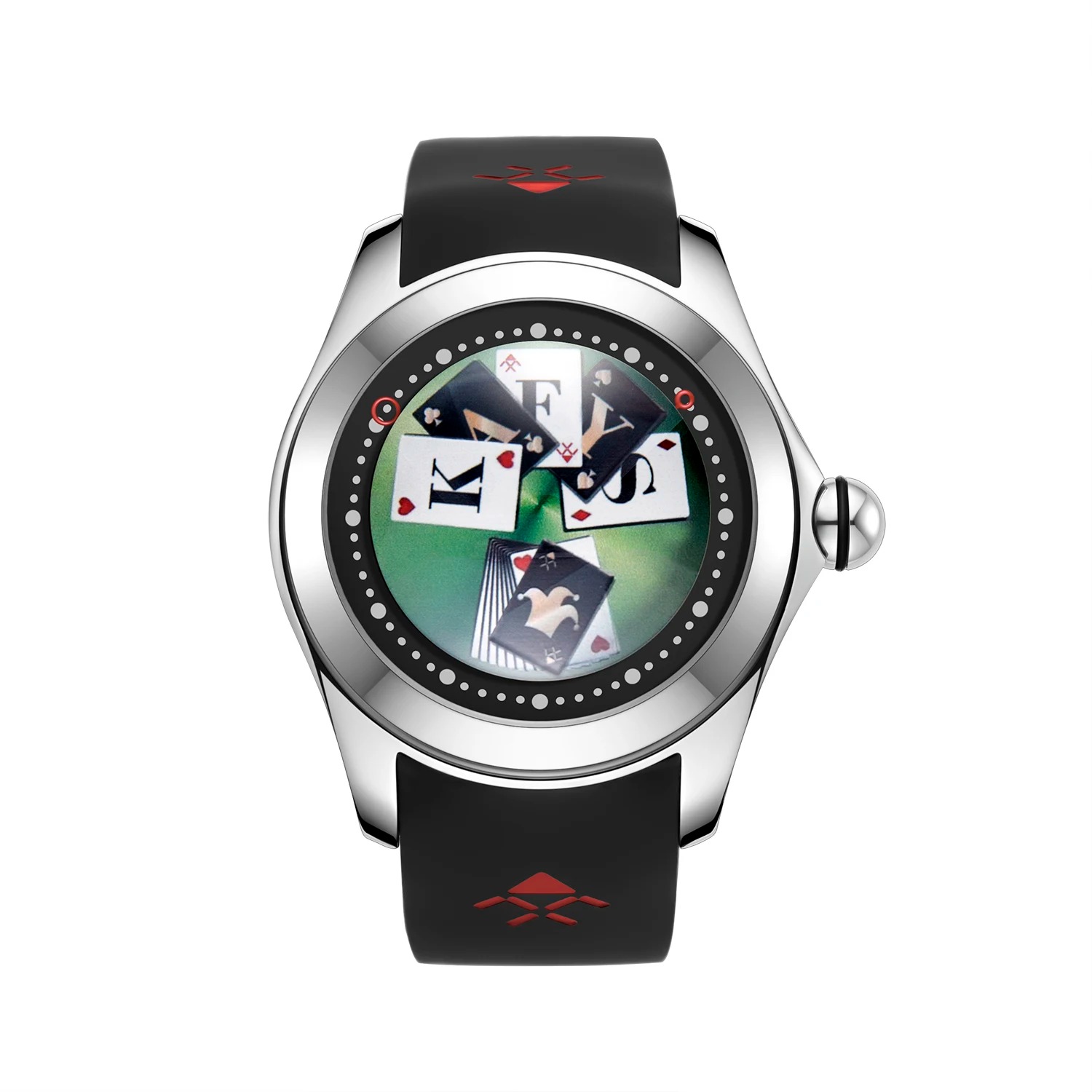 KAFYASE Men Automatic Watch 46 - Luxury Watch With Rubber Strap recension och pris