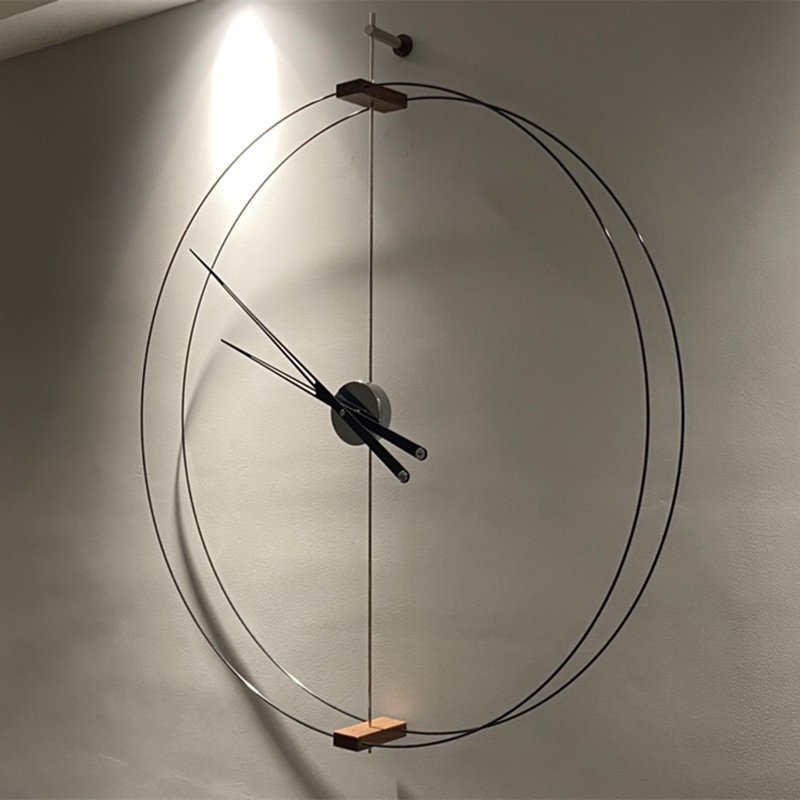 Spanish minimalist walnut wall - Luxury Watch Wall Clock recension och pris